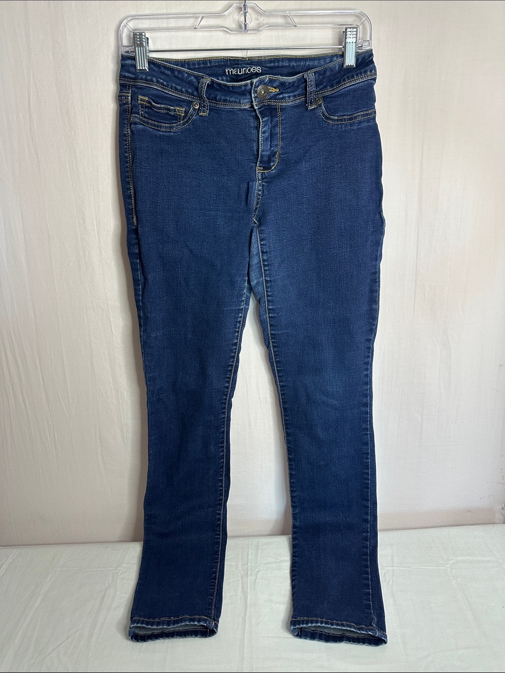 Maurices Dark Blue Ankle Jeans